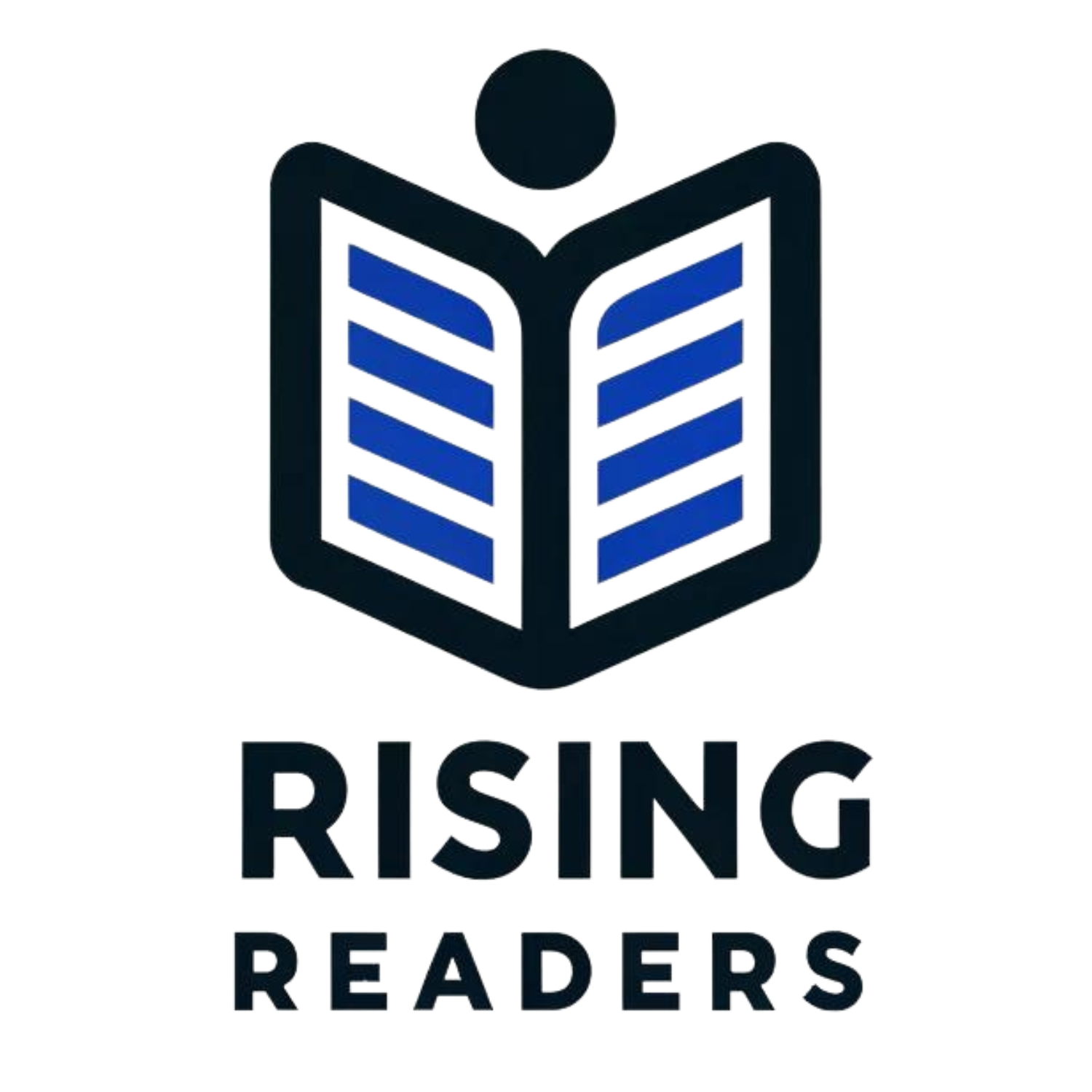 Rising Readers logo groot transparant